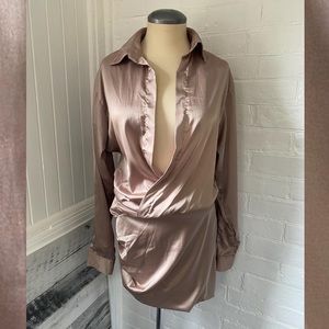 Marble blouse dress (NWT)